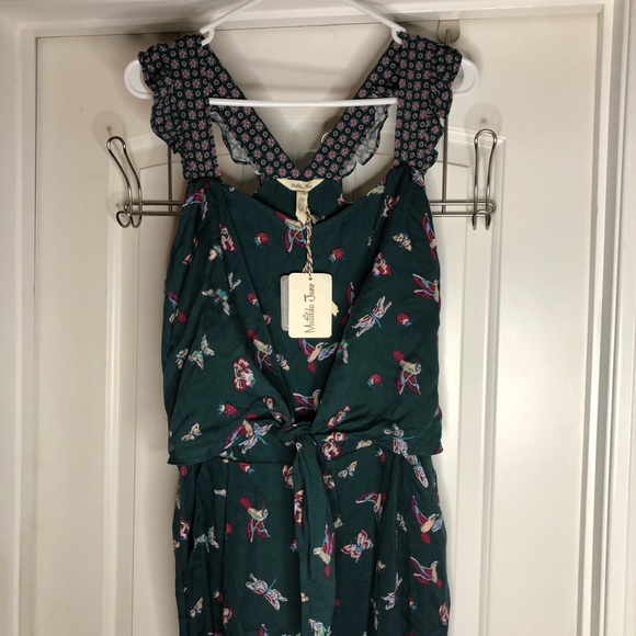 Matilda Jane Evergreen Dream Jumpsuit - Picture 1 of 15